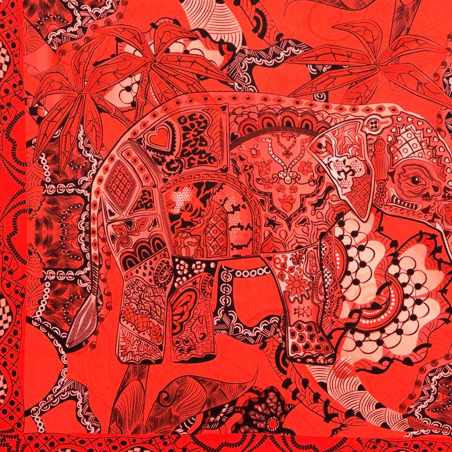 Tuskers Silk Square Scarf