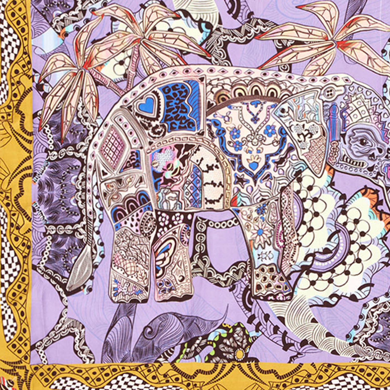 Tuskers Silk Square Scarf