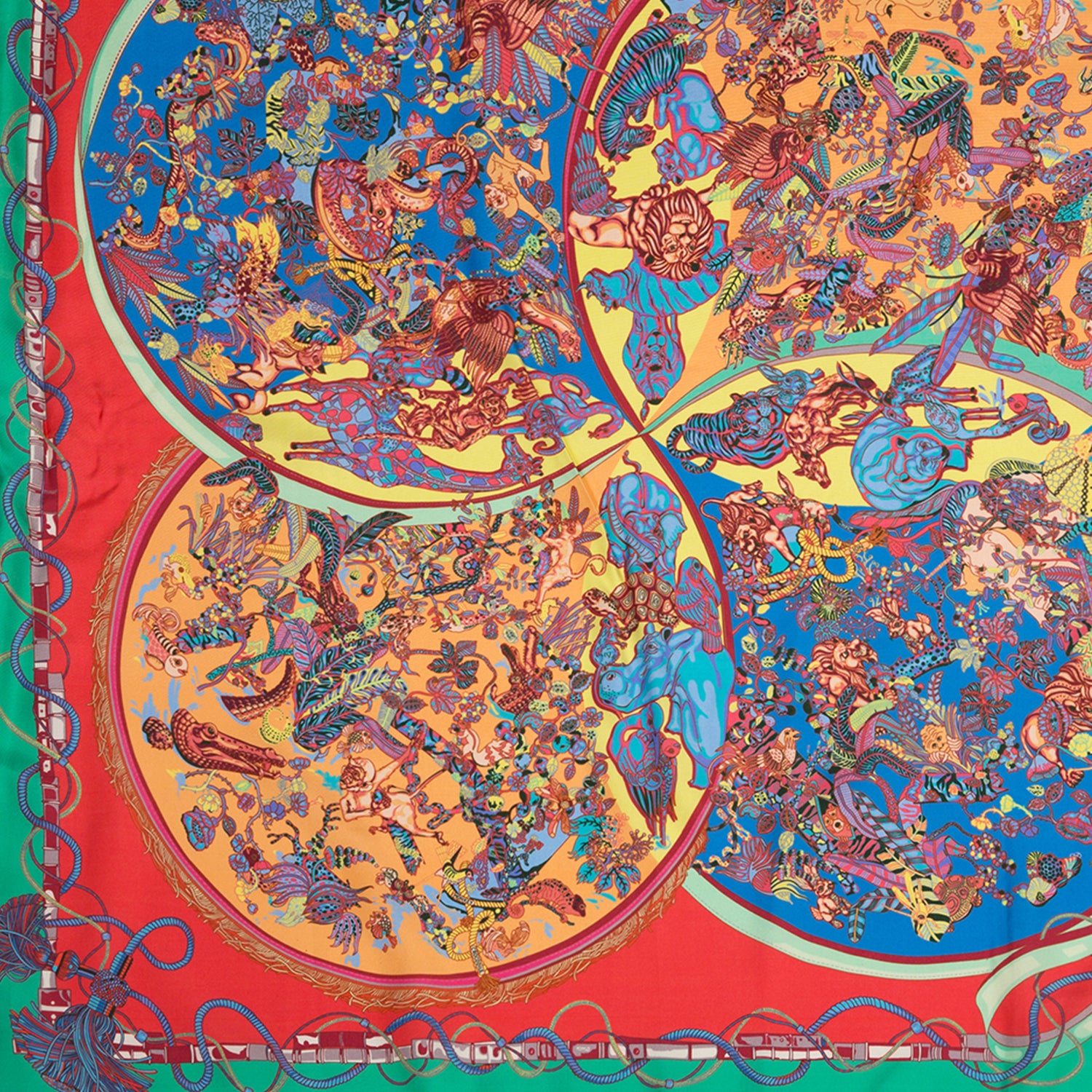 Panchtantra Tales Square Scarf