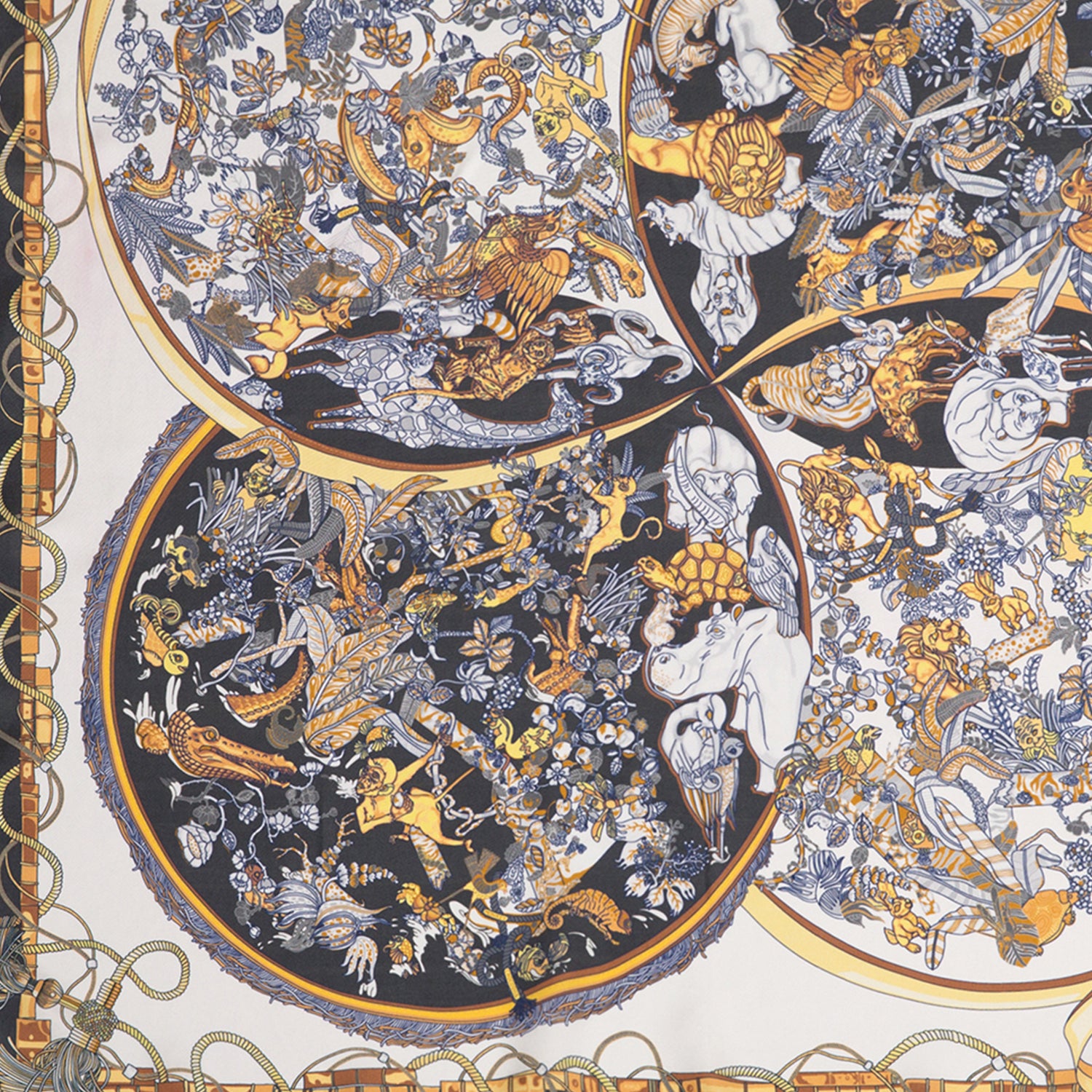 Panchtantra Tales Square Scarf
