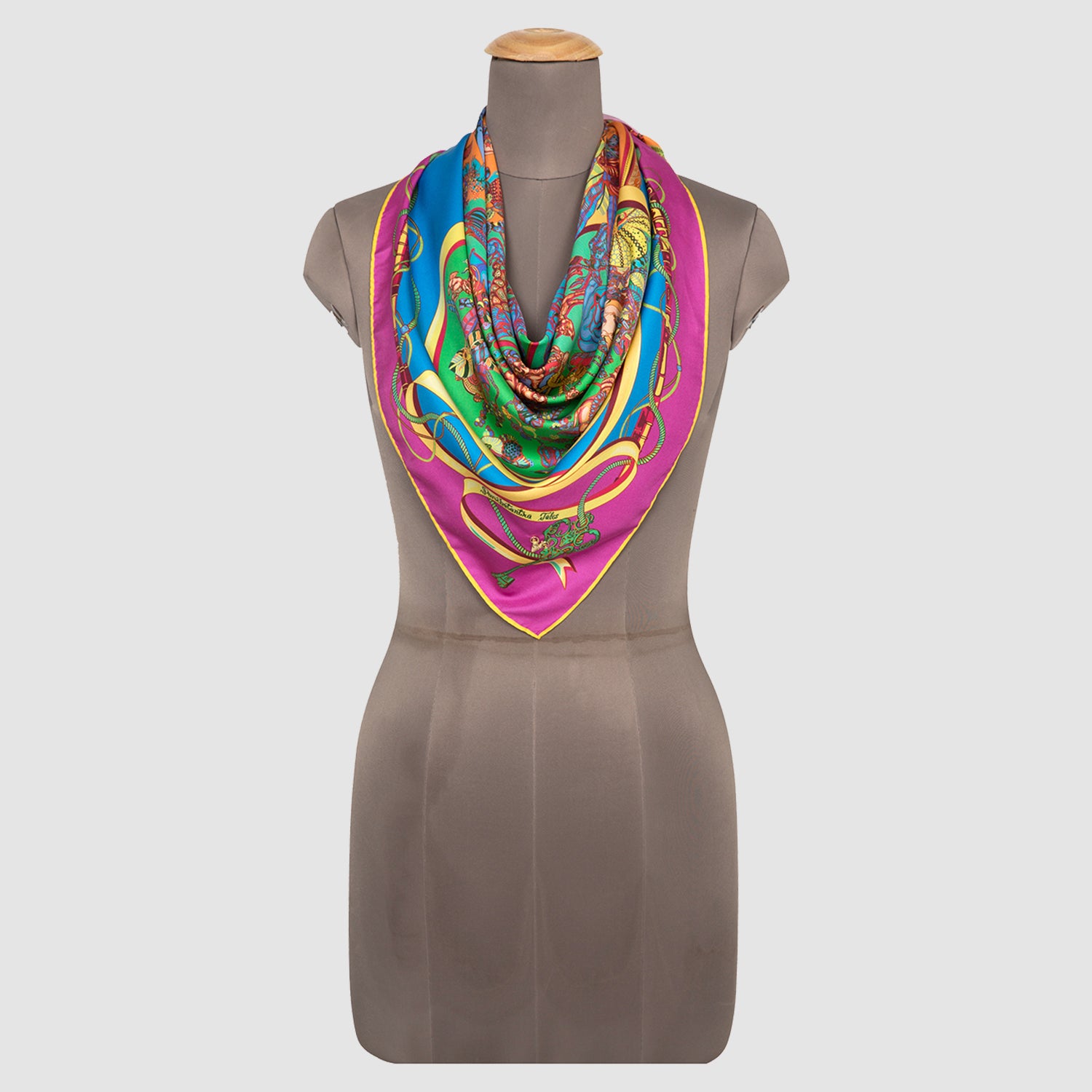 Panchtantra Tales Square Scarf