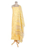 Akaar:Bengal Stripes Jacquard Floral Unstitched Suit Set