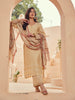 Akaar: Jacquard Embroidered Unstitched Suit with Dupatta