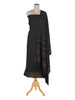 Doriya:Bayadere Stripes Jacquard Floral Unstitched Suit Set