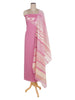 Akaar:Valentino Embroidered Floral Unstitched Suit Set