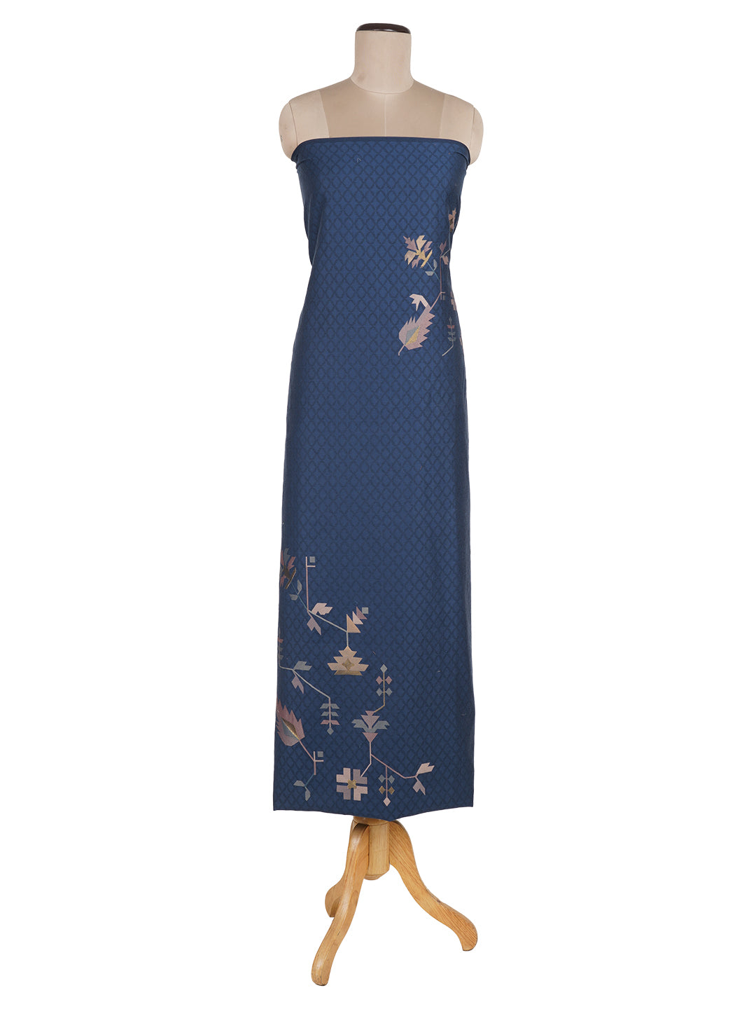 Kashida:Dhakai Jamdani Jacquard Unstitched Suit Set