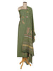 Kashida:Dhakai Jamdani Jacquard Unstitched Suit Set