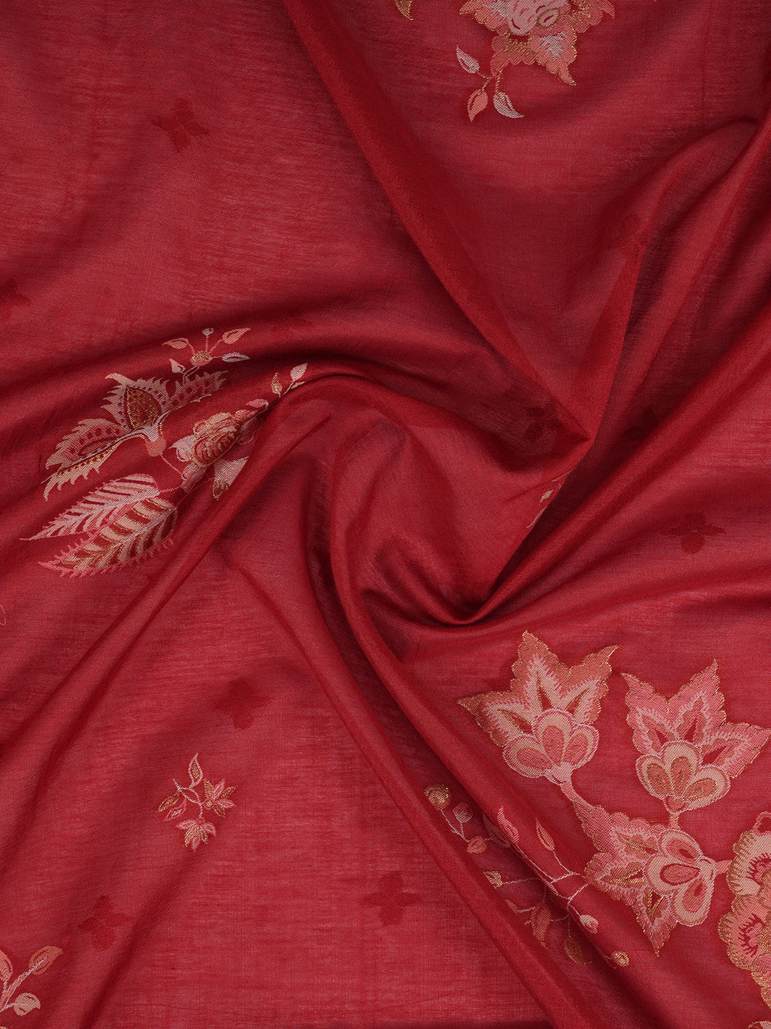 Vani:Liberty Floral  Jacquard Unstitched Suit Set
