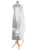 Vani:Guipure Lace Self Woven Design Unstitched Suit Set