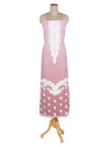 Vani:Guipure Lace Self Woven Design Unstitched Suit Set