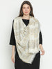 Celestial Weave Women Jacquard Shawl