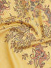 Shahnaz Mustard Woolen Jacquard Shawl