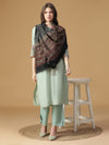 Enchanted Pattern Women Jacquard Shawl