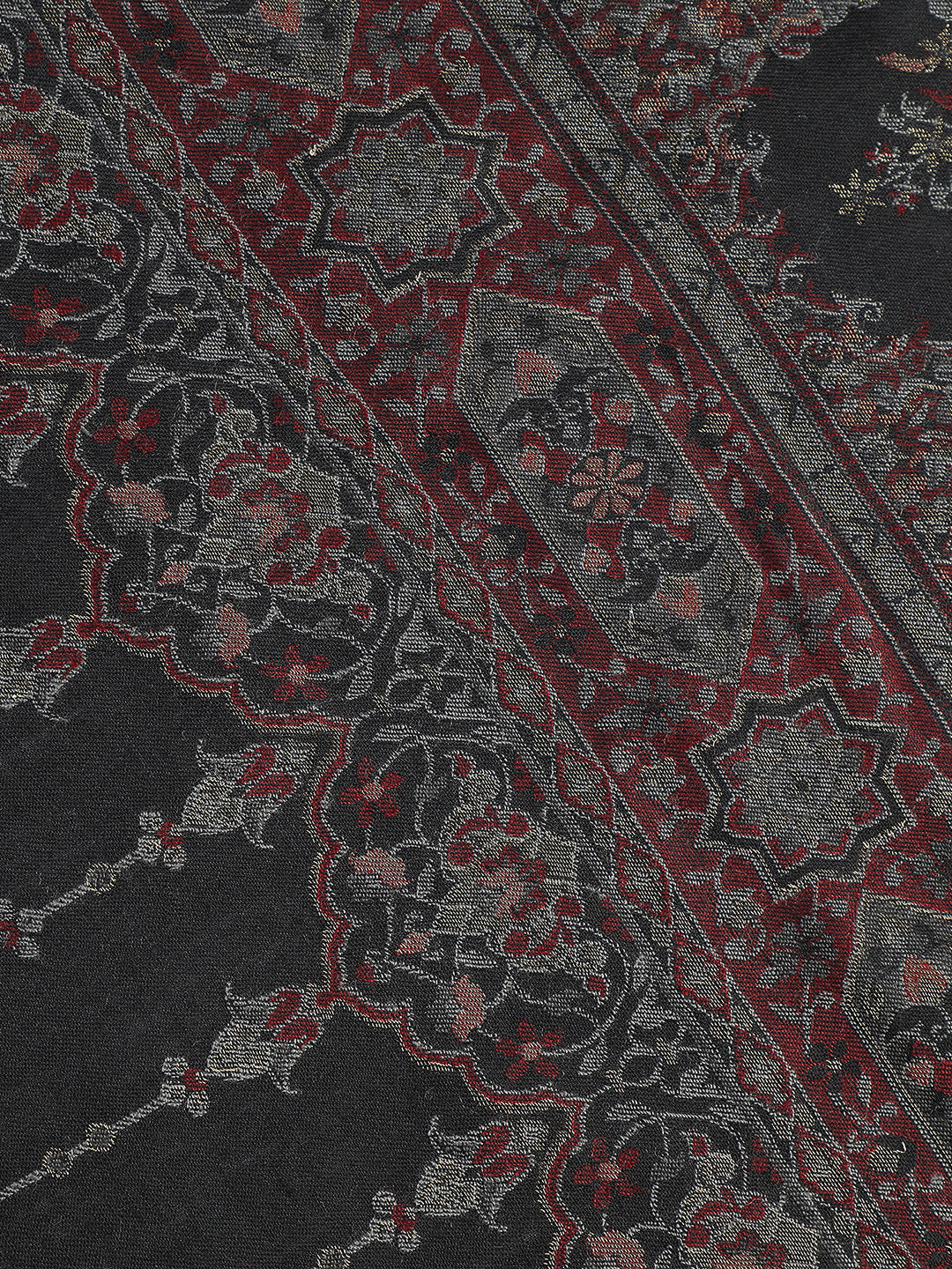 Majestic Weave Women Jacquard Shawl