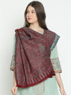 Regal Flair Women Jacquard Shawl