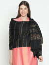 Radiant Weave Women Jacquard Shawl