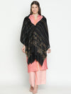 Radiant Weave Women Jacquard Shawl