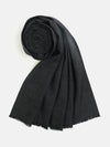 Elegance Pure Wool Solid Dobby Shawl