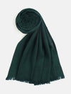 Elegance Pure Wool Solid Dobby Shawl