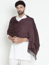 Majesty Pure Wool Solid Dobby Shawl