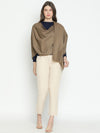 Ivory Luxe Women Plain Shawl