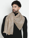 Grace Pure Wool Striped Dobby Muffler