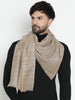 Grace Pure Wool Striped Dobby Muffler