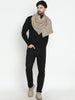 Grace Pure Wool Striped Dobby Muffler