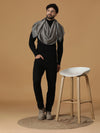 Grace Pure Wool Striped Dobby Muffler