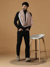 Grace Pure Wool Striped Dobby Muffler