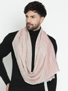 Grace Pure Wool Striped Dobby Muffler