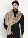 Ekam Pure Wool Checked Dobby Muffler