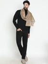 Ekam Pure Wool Checked Dobby Muffler