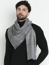 Ekam Pure Wool Checked Dobby Muffler