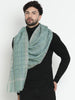 Ekam Pure Wool Checked Dobby Muffler