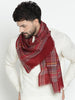 Bahara Pure Wool Checked Dobby Muffler