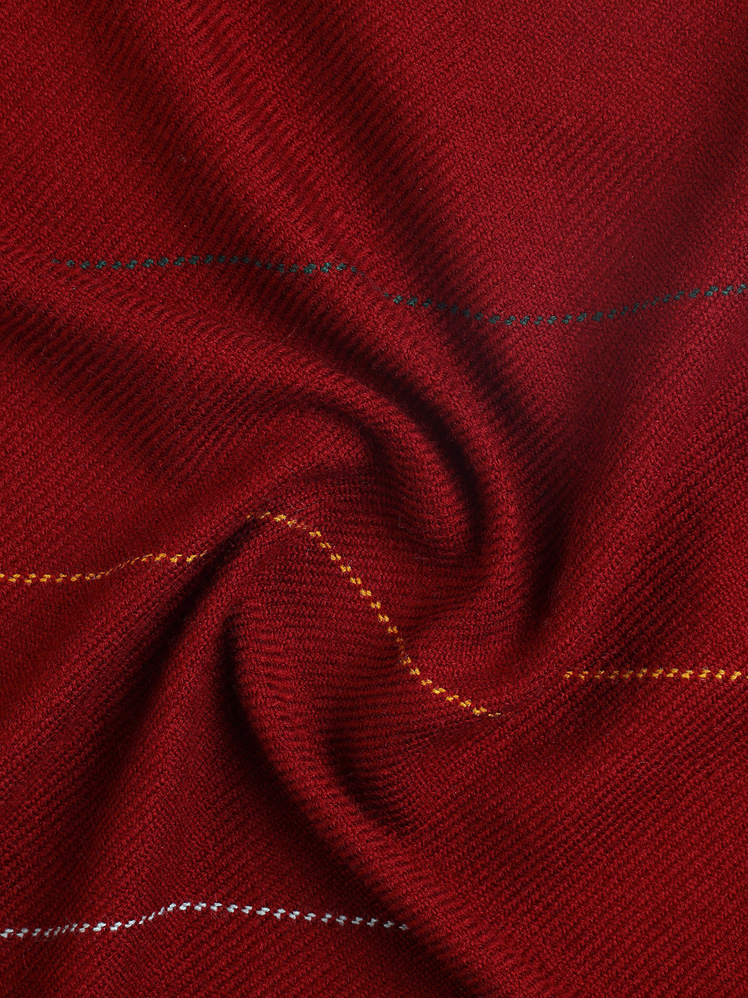 Arzaan Woollen Striped Dobby Muffler