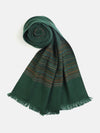 Arzaan Woollen Striped Dobby Muffler