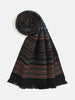 Dildar Woollen Striped Dobby Muffler