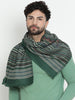 Dildar Woollen Striped Dobby Muffler