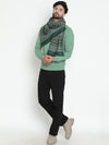 Dildar Woollen Striped Dobby Muffler