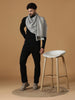 Hemal Pure Wool Jacquard Muffler