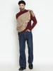 Thea Pure Wool Jacquard Muffler