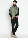 Akhtar Pure Wool Jacquard Muffler