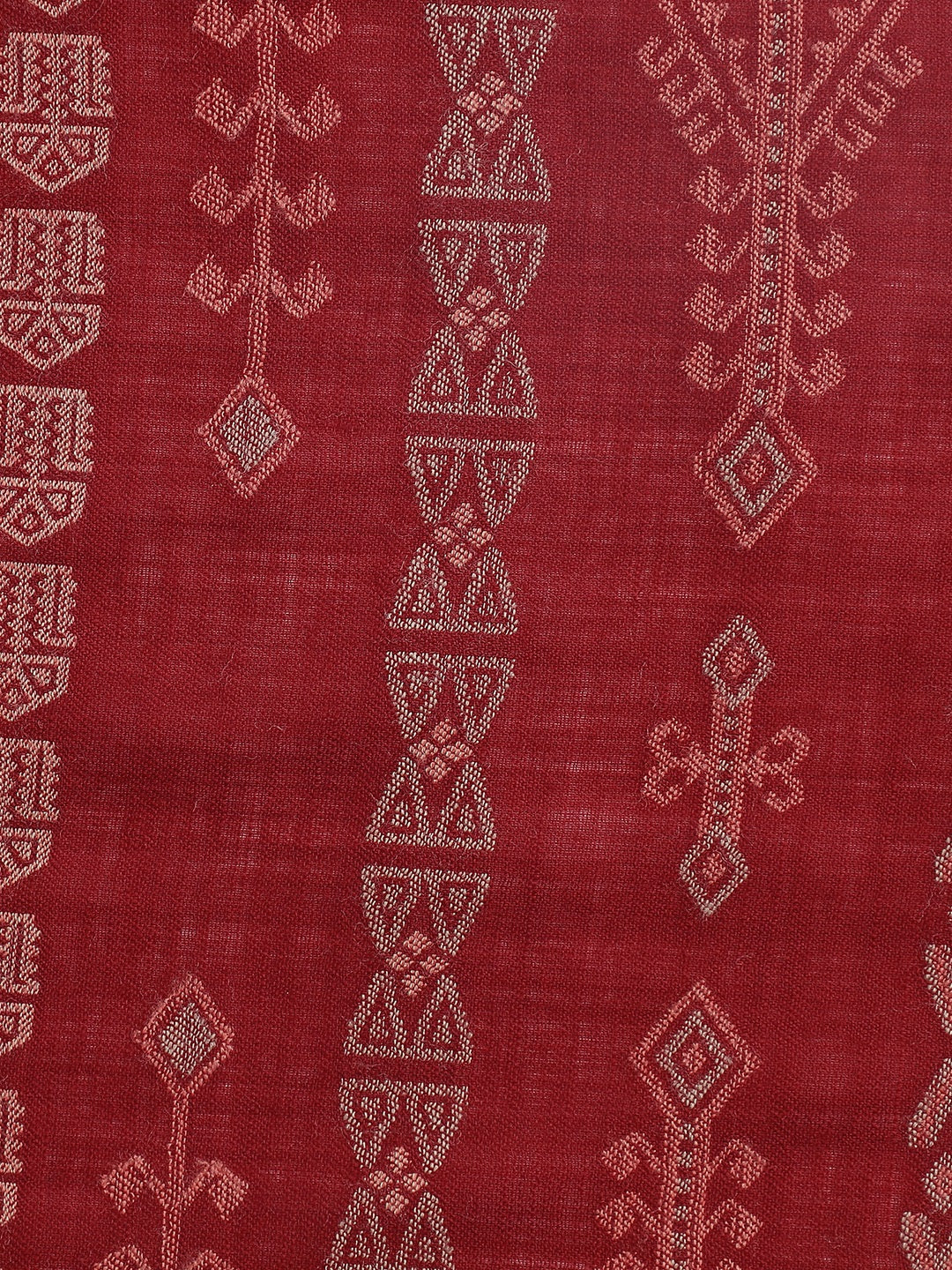 Akhtar Pure Wool Jacquard Muffler
