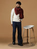 Novan Pure Wool Jacquard Muffler