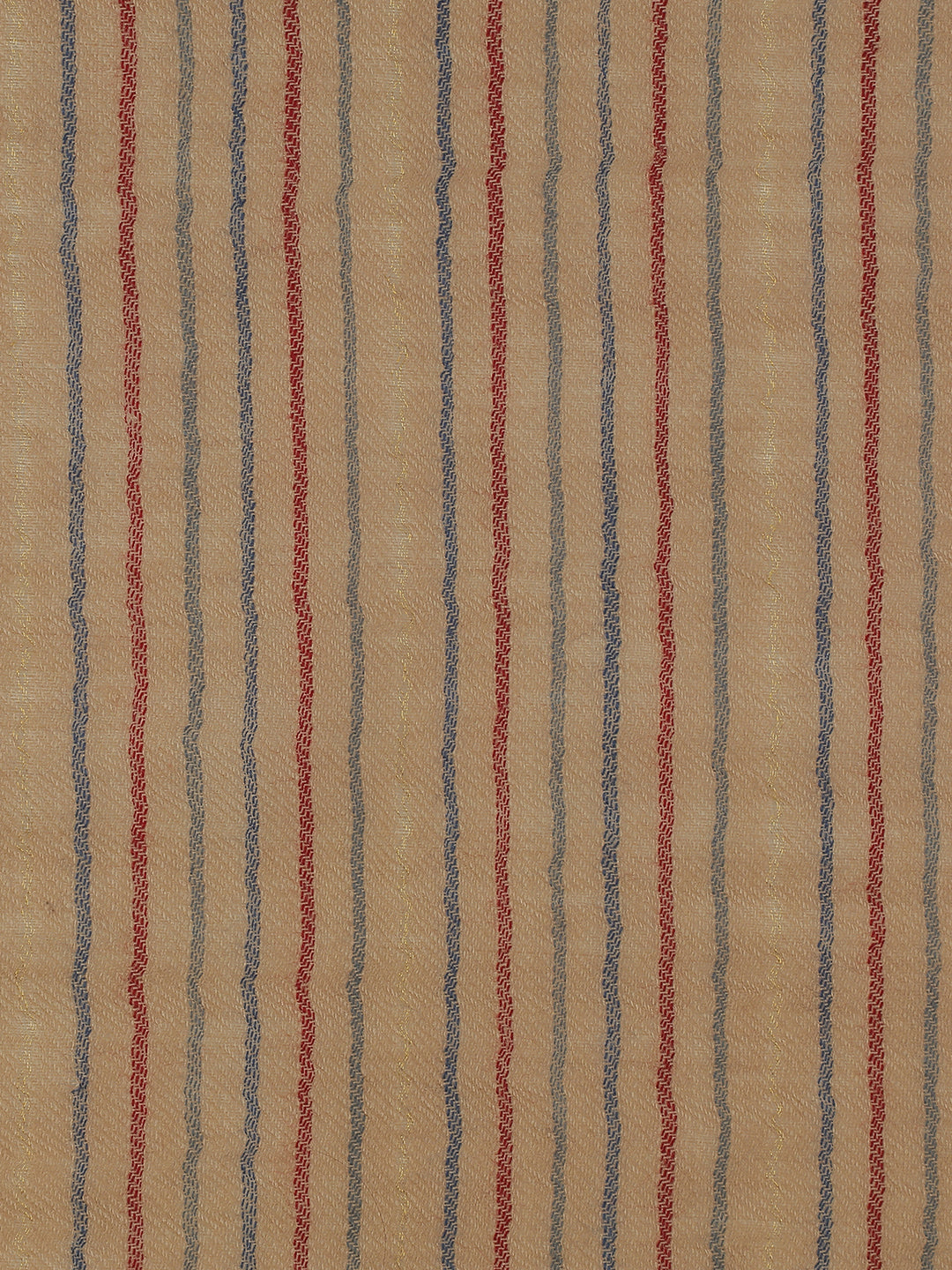 Ecliptic Stripes-Crafted Woolen Dobby Stole