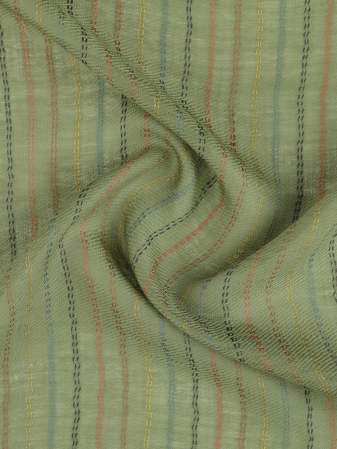 Tranquil Trails-Woven Design Woolen Dobby Stole