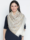 Lavanya Pure Wool Jacquard Stole