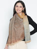 Akaar Pure Wool Jacquard Stole